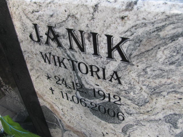 Wiktoria Janik 1912 Pyskowice - Grobonet - Wyszukiwarka osób pochowanych