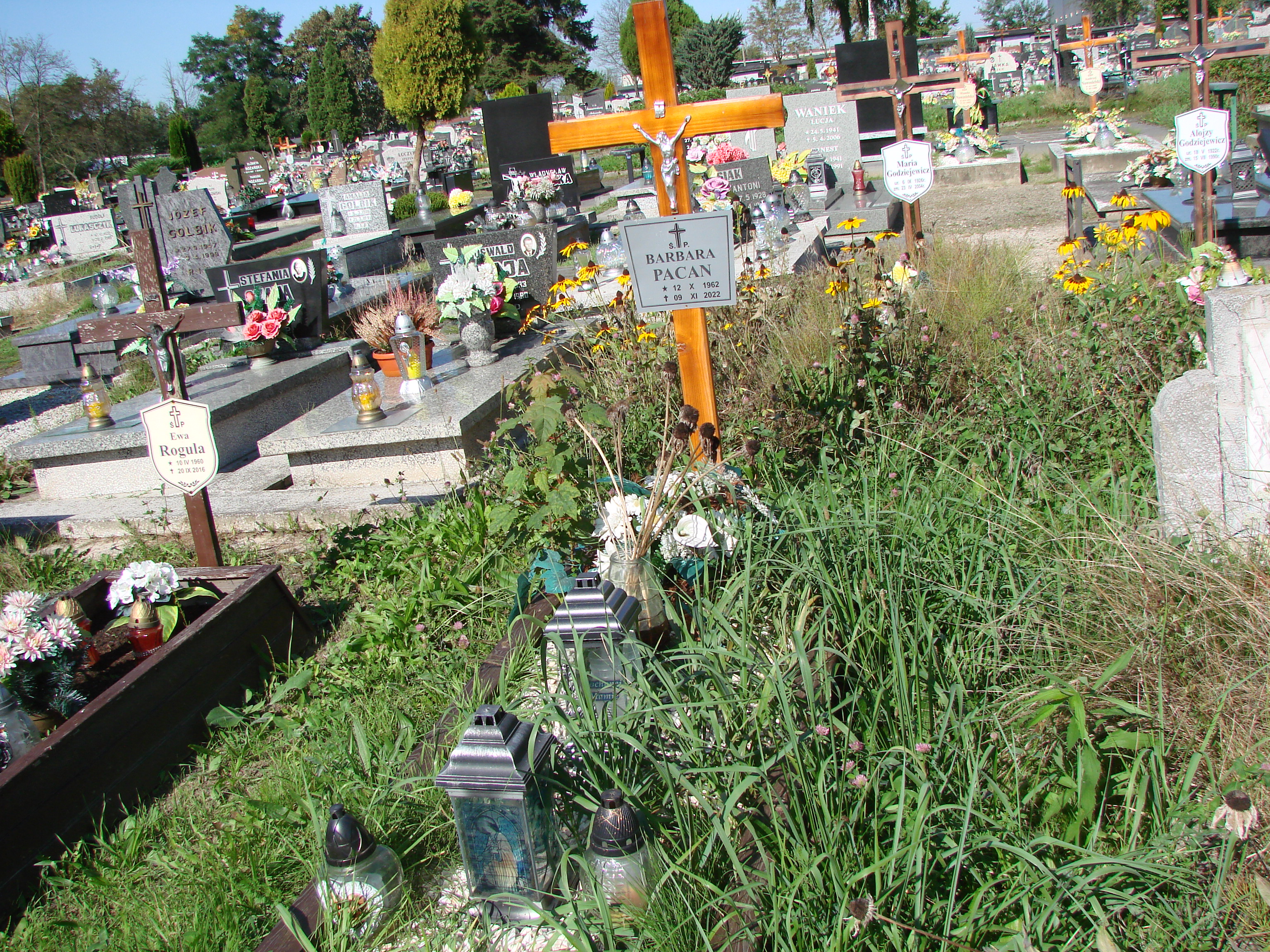 Barbara Pacan 1962 Pyskowice - Grobonet - Wyszukiwarka osób pochowanych