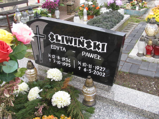 Edyta Śliwińska 1934 Pyskowice - Grobonet - Wyszukiwarka osób pochowanych