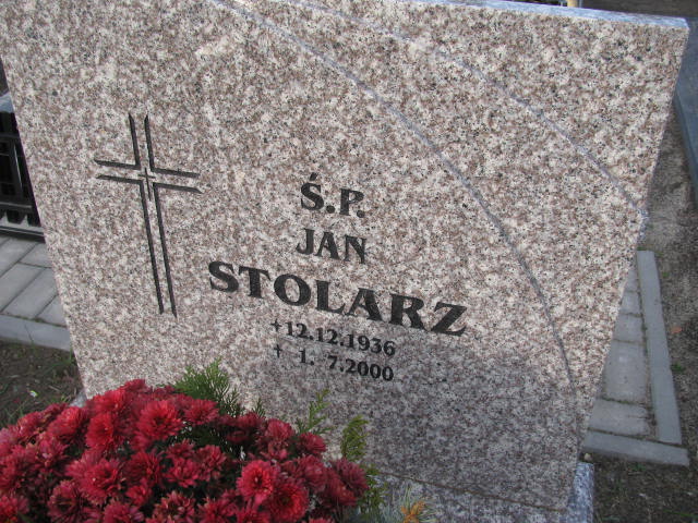 Jan Stolarz 1936 Pyskowice - Grobonet - Wyszukiwarka osób pochowanych