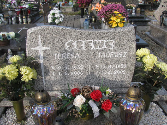 Tadeusz Szewc 1938 Pyskowice - Grobonet - Wyszukiwarka osób pochowanych