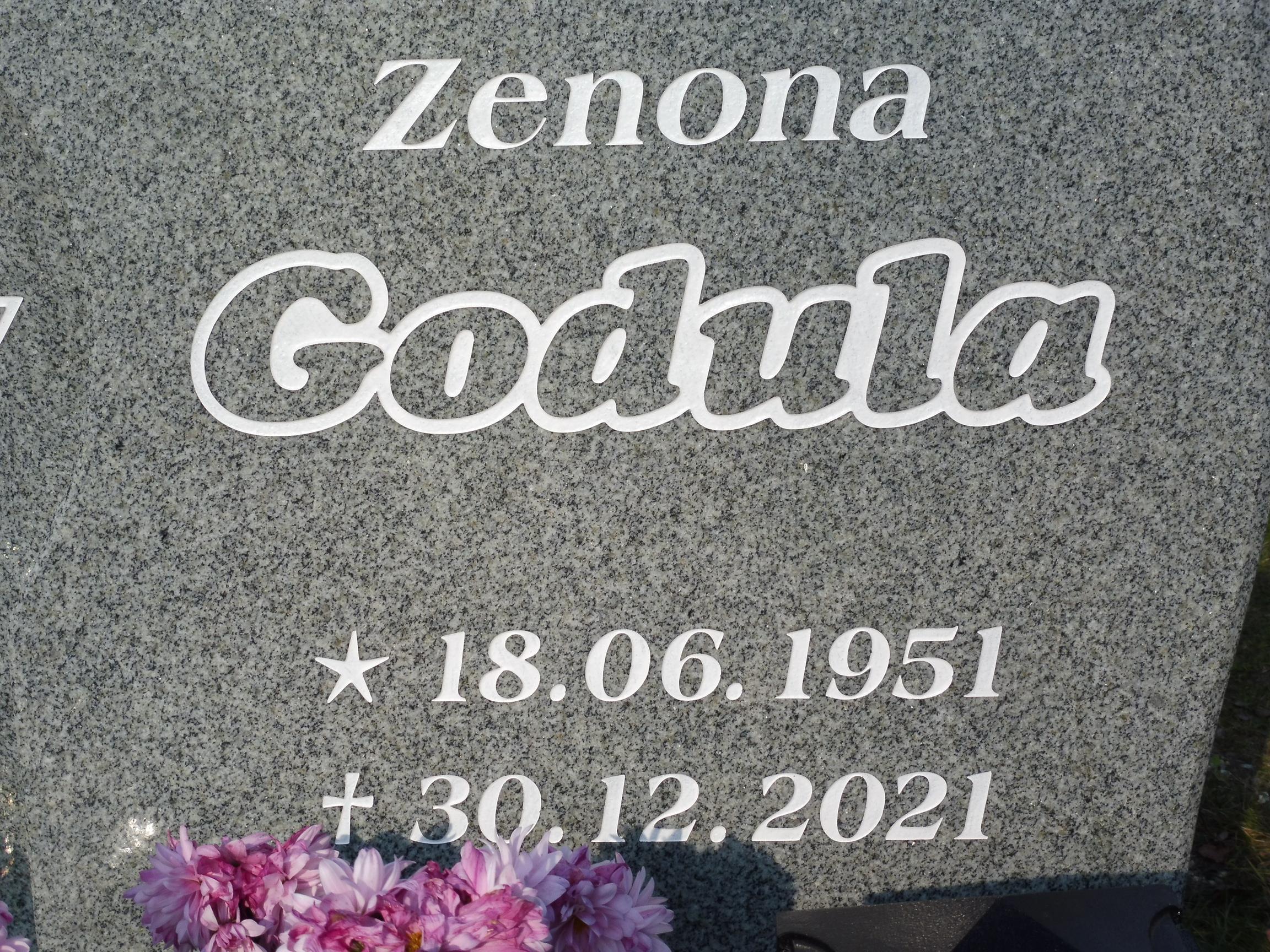 Zenona Godula 1951 Pyskowice - Grobonet - Wyszukiwarka osób pochowanych