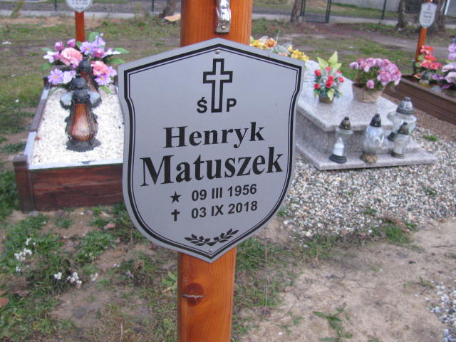 Henryk Matuszek 1956 Pyskowice - Grobonet - Wyszukiwarka osób pochowanych